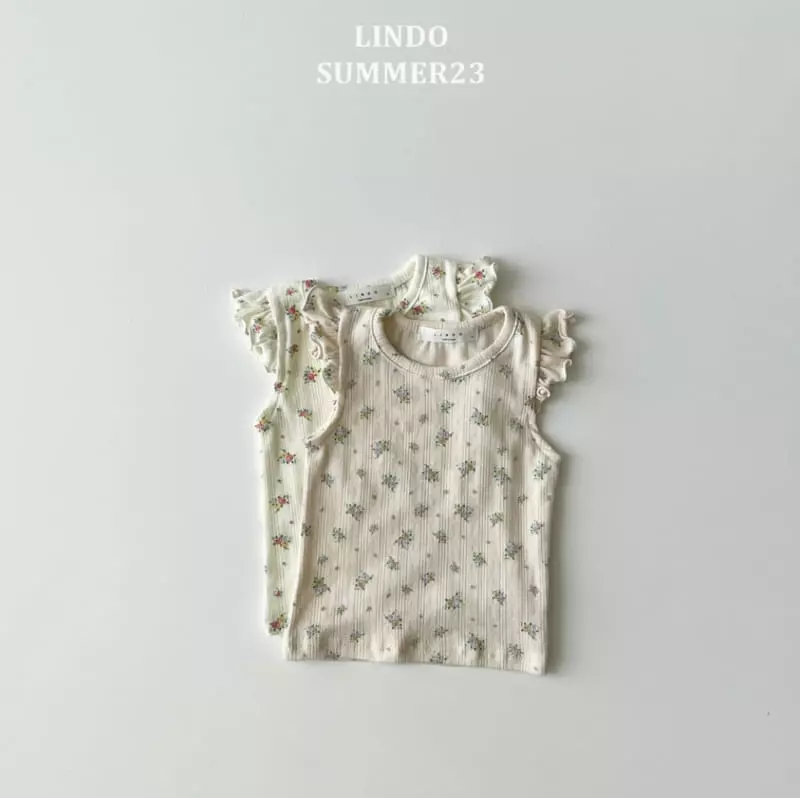 Lindo - Korean Children Fashion - #fashionkids - Flower Jena Frill Tee