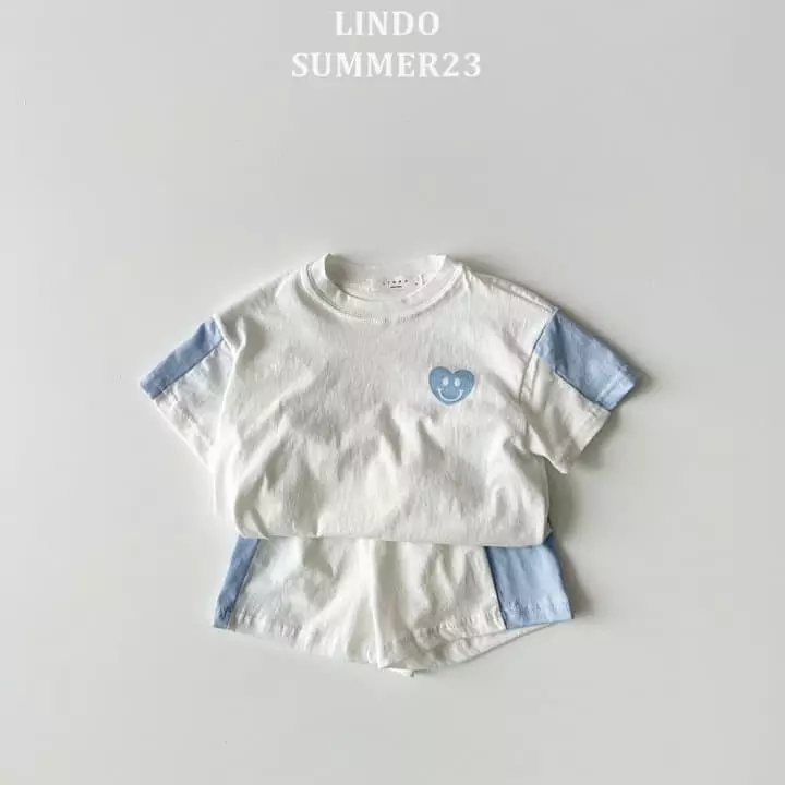 Lindo - Korean Children Fashion - #fashionkids - Joy Heart Top Bottom Set - 3
