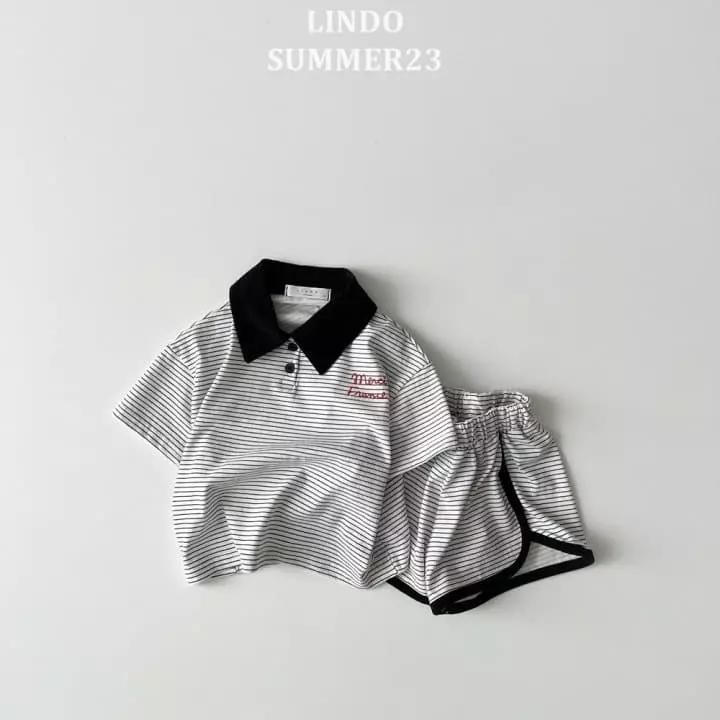 Lindo - Korean Children Fashion - #fashionkids - Merci Top Bottom Set