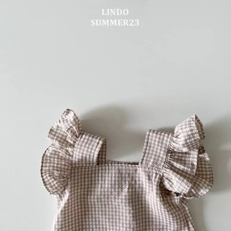 Lindo - Korean Children Fashion - #kidsstore - Nana Check Blouse - 4