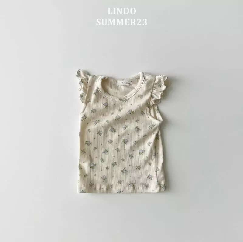 Lindo - Korean Children Fashion - #kidsstore - Flower Jena Frill Tee - 4