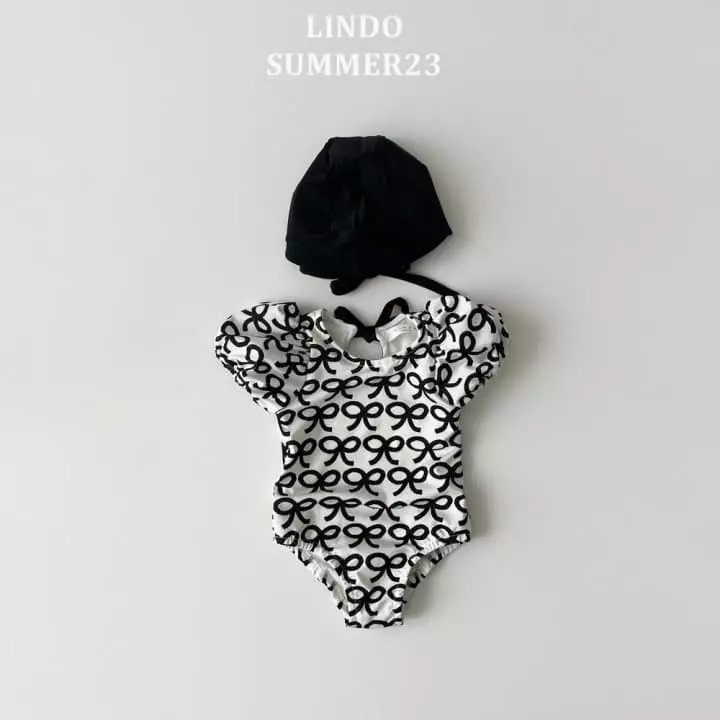 Lindo - Korean Children Fashion - #kidzfashiontrend - Linonbon Swimwear Set