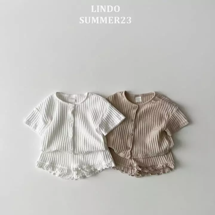 Lindo - Korean Children Fashion - #littlefashionista - Wendy Top Bottom Set - 7