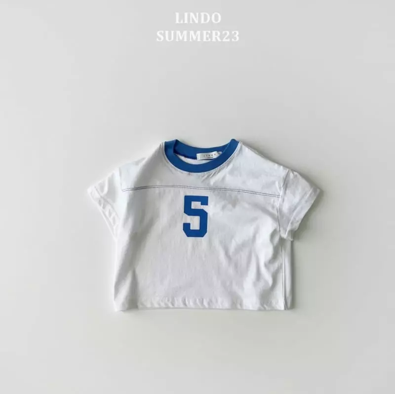 Lindo - Korean Children Fashion - #magicofchildhood - Number Tee - 4