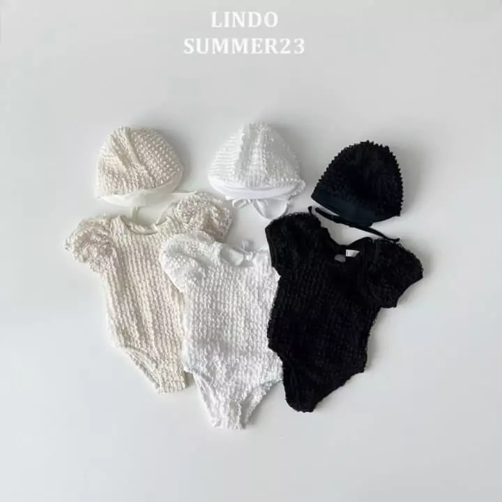 Lindo - Korean Children Fashion - #magicofchildhood - Lay Cancan Swimwear Set - 4