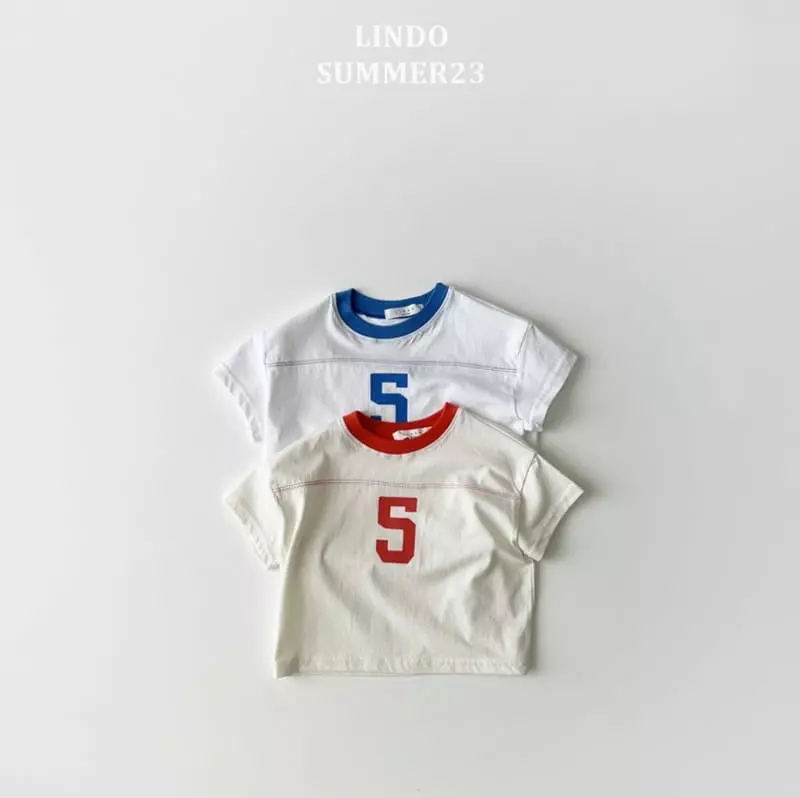Lindo - Korean Children Fashion - #prettylittlegirls - Number Tee - 5
