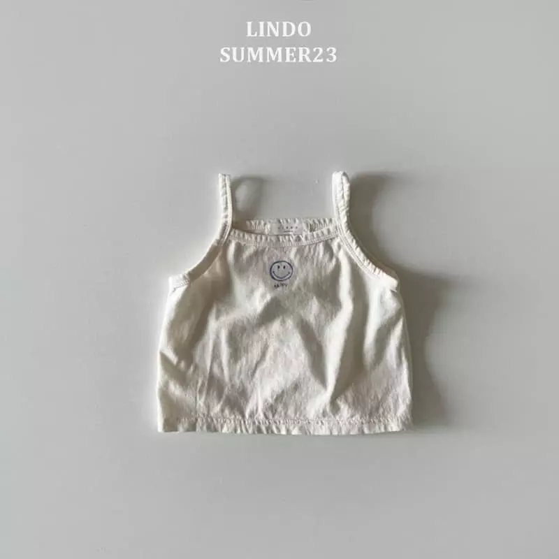 Lindo - Korean Children Fashion - #stylishchildhood - Smile String Sleeveless