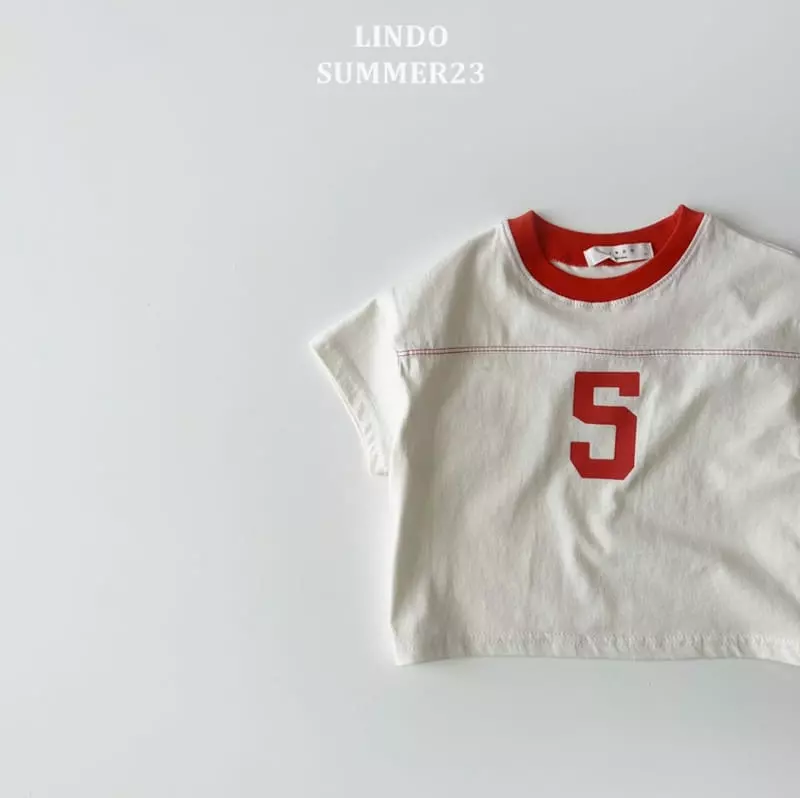 Lindo - Korean Children Fashion - #toddlerclothing - Number Tee - 7