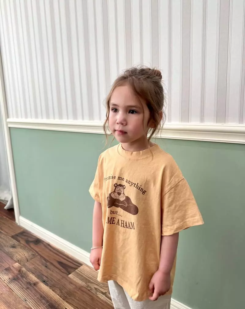 Little Colli - Korean Children Fashion - #Kfashion4kids - Pigment Bear Tee - 6