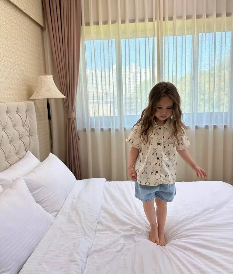 Little Colli - Korean Children Fashion - #Kfashion4kids - Tutu Denim Shorts