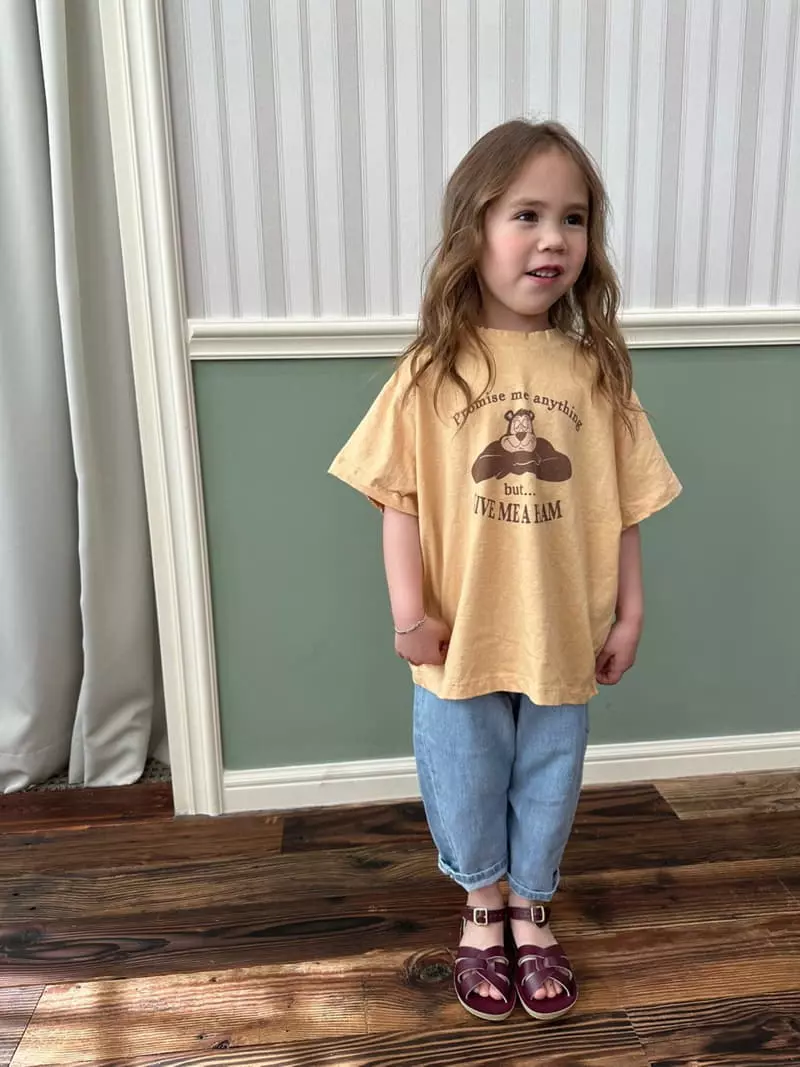 Little Colli - Korean Children Fashion - #discoveringself - Pigment Bear Tee