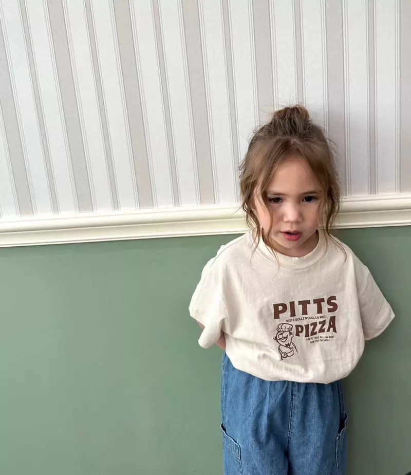 Little Colli - Korean Children Fashion - #littlefashionista - Pizza Tee - 9