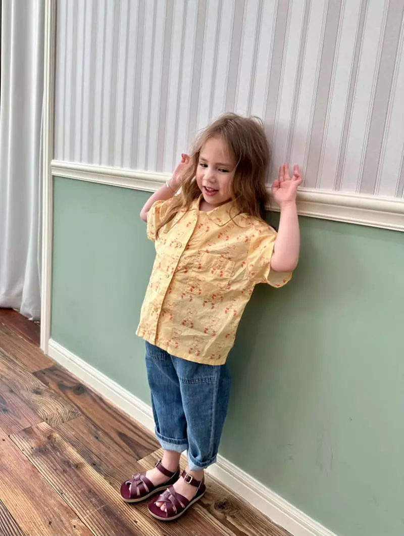 Little Colli - Korean Children Fashion - #prettylittlegirls - Linen Pocket Jeans - 6