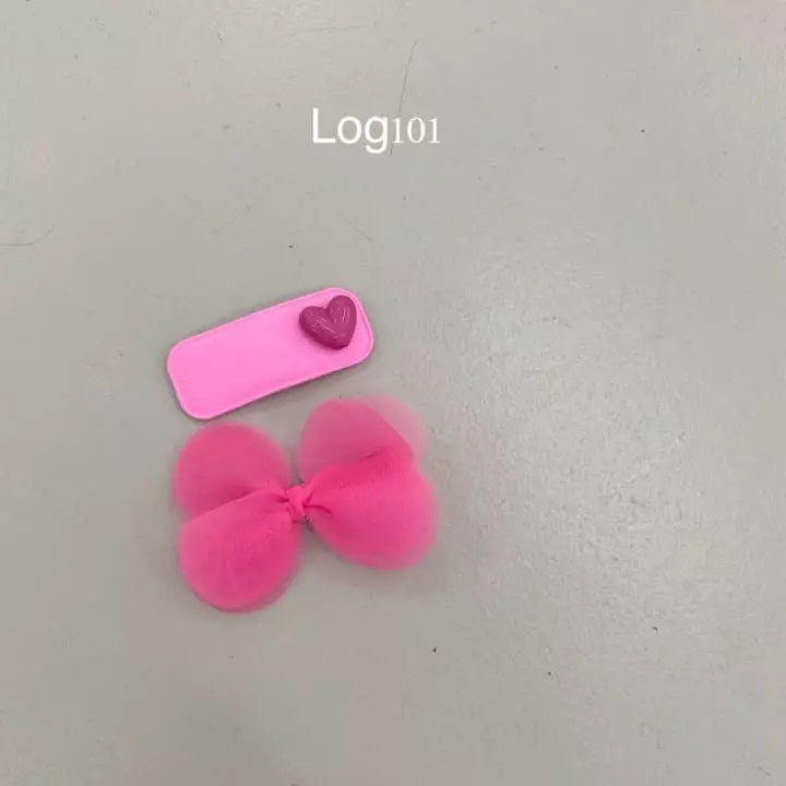 Log101 - Korean Children Fashion - #childofig - Butterfly Heart Hairpin  - 4
