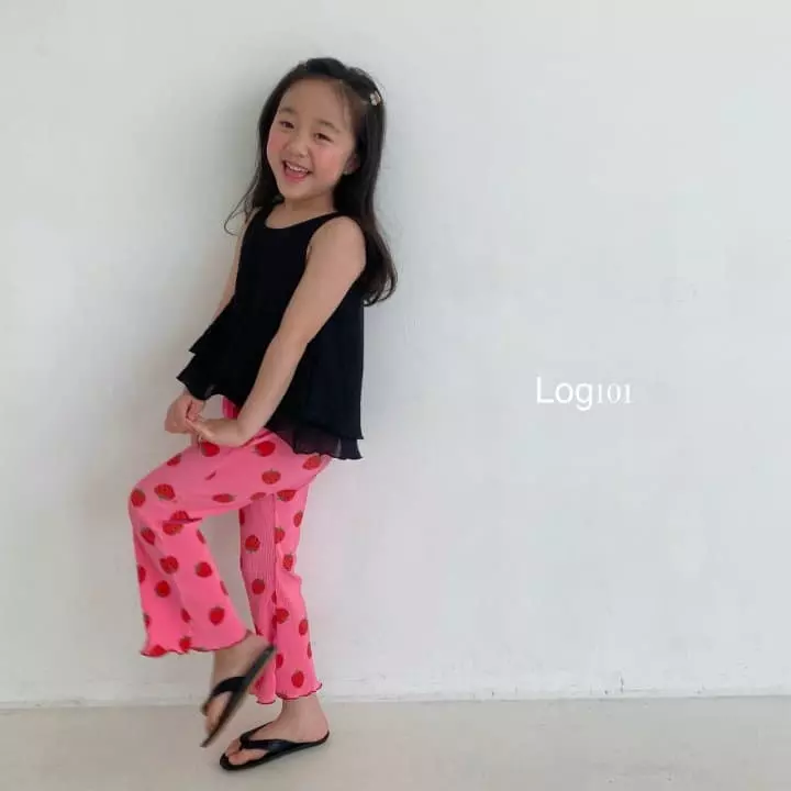 Log101 - Korean Children Fashion - #fashionkids - Strawberry Pants - 2