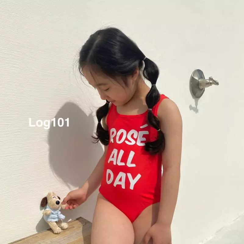 Log101 - Korean Children Fashion - #fashionkids - Rose Swimwear - 4