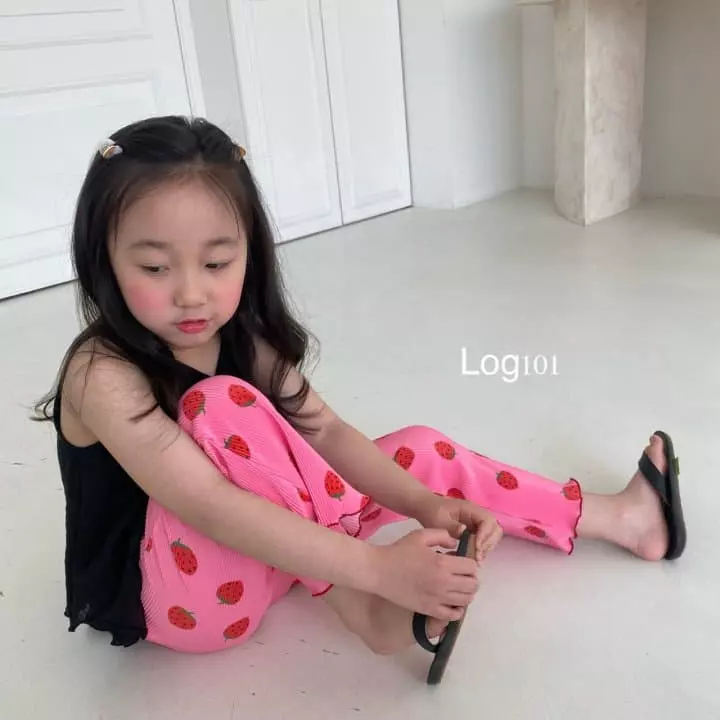Log101 - Korean Children Fashion - #minifashionista - Strawberry Pants - 9