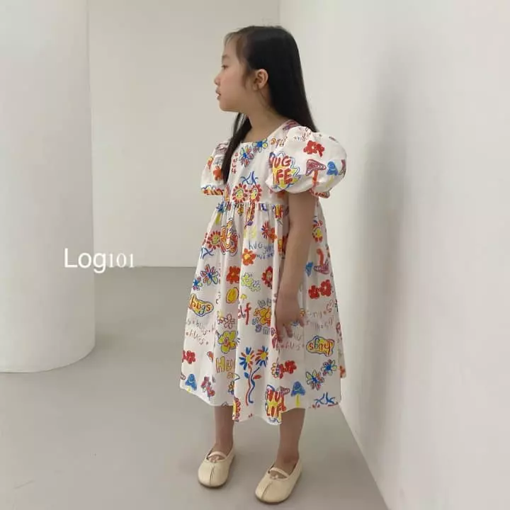 Log101 - Korean Children Fashion - #magicofchildhood - Crayon One-piece - 4