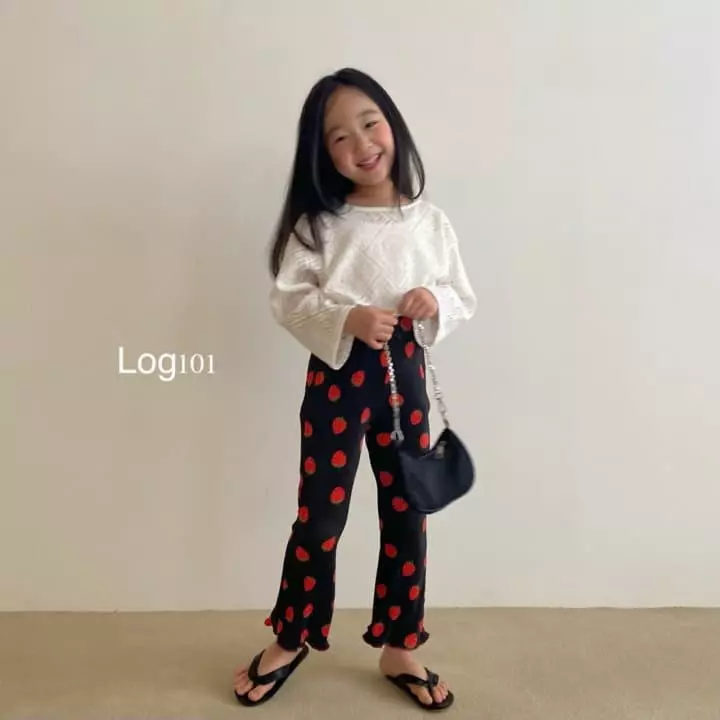 Log101 - Korean Children Fashion - #prettylittlegirls - Strawberry Pants - 10