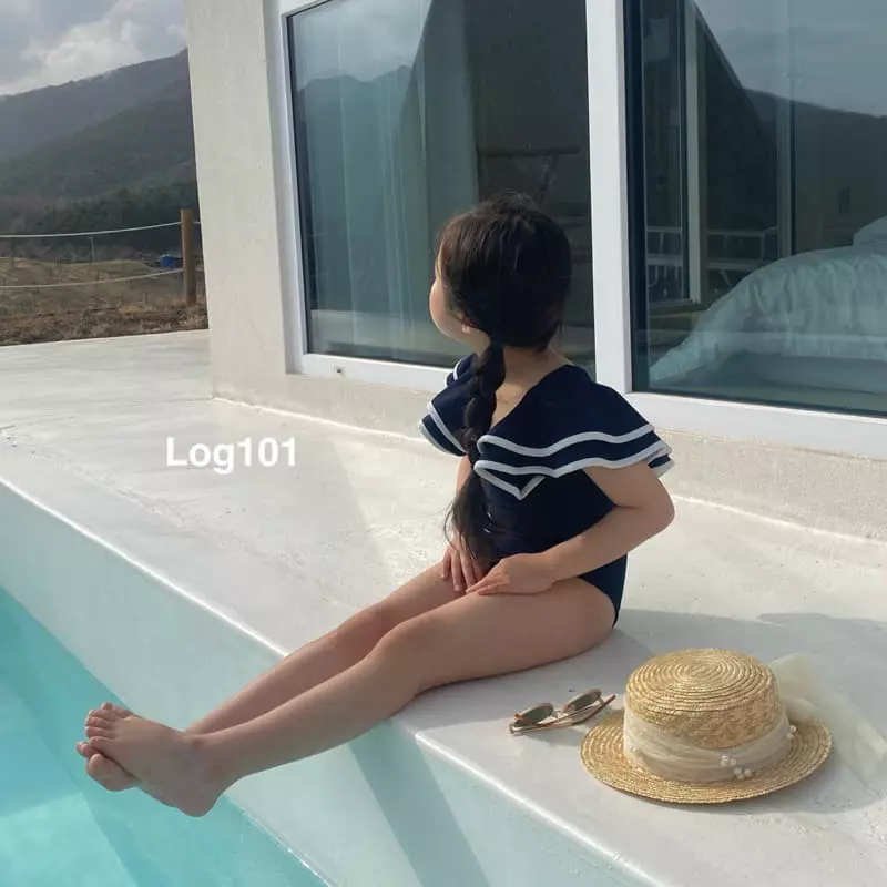 Log101 - Korean Children Fashion - #stylishchildhood - Log Vely Swimwear