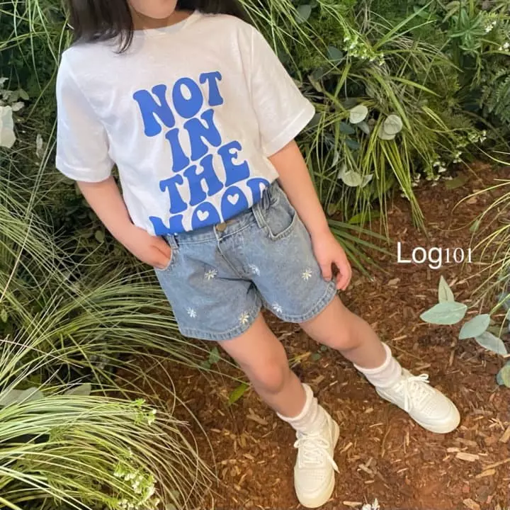 Log101 - Korean Children Fashion - #todddlerfashion - Daisy Denim SHOrts - 9