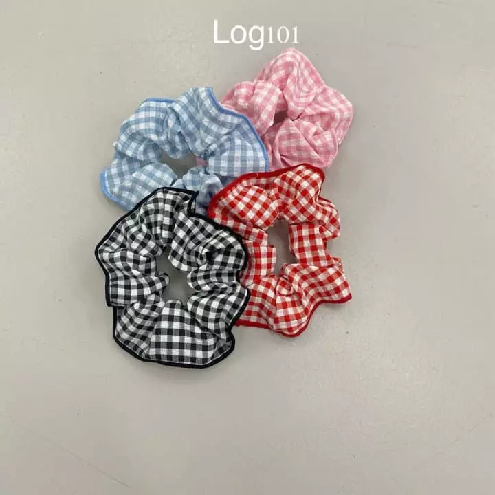 Log101 - Korean Children Fashion - #todddlerfashion - Check Hairring