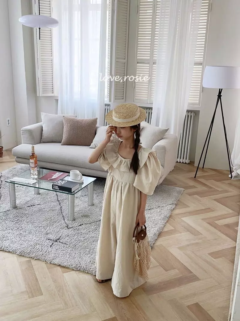 Love Rosie - Korean Children Fashion - #fashionkids - Viviana Frill Jumpsuit with Mom - 5