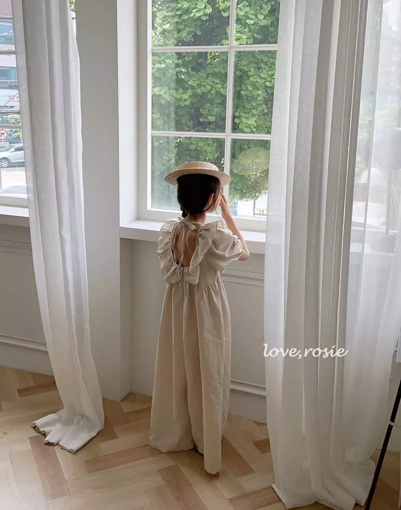 Love Rosie - Korean Children Fashion - #kidsstore - Viviana Frill Jumpsuit with Mom - 7