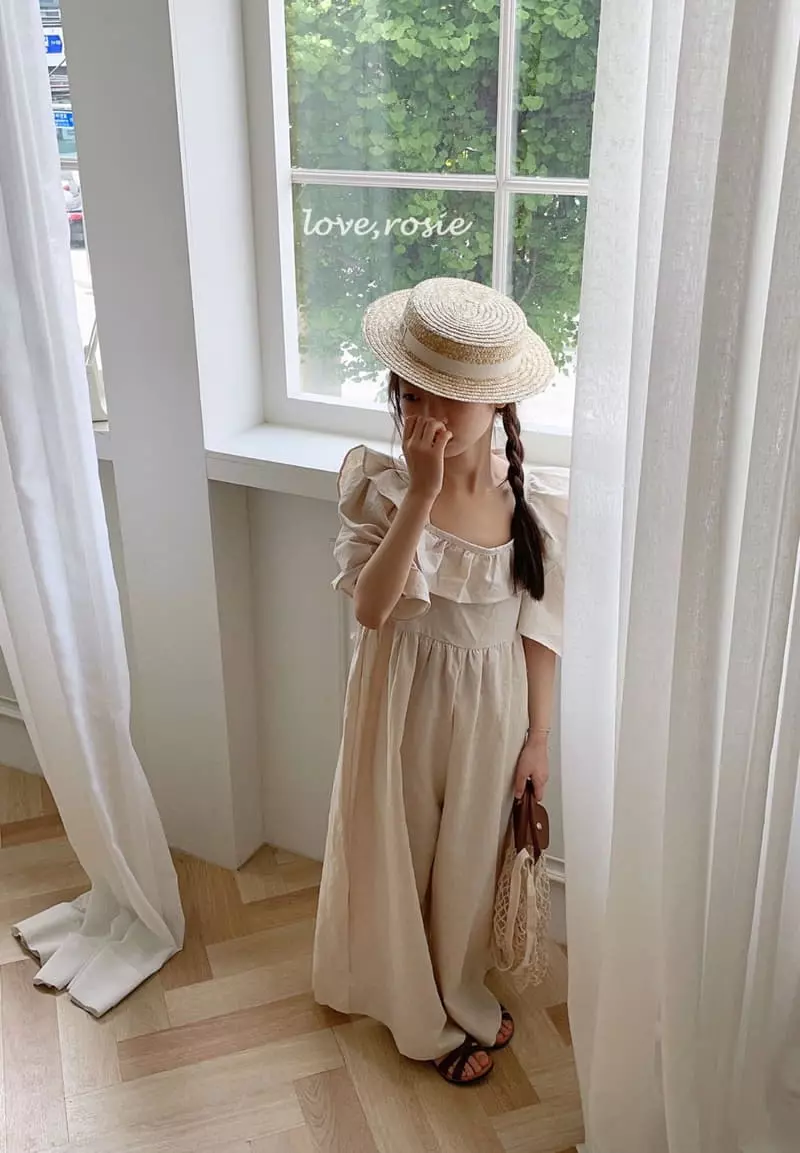 Love Rosie - Korean Children Fashion - #magicofchildhood - Viviana Frill Jumpsuit with Mom - 11