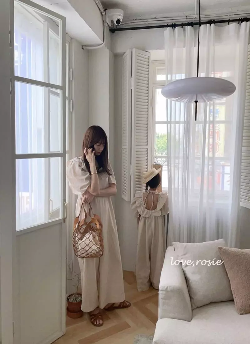 Love Rosie - Korean Children Fashion - #minifashionista - Viviana Frill Jumpsuit with Mom - 12