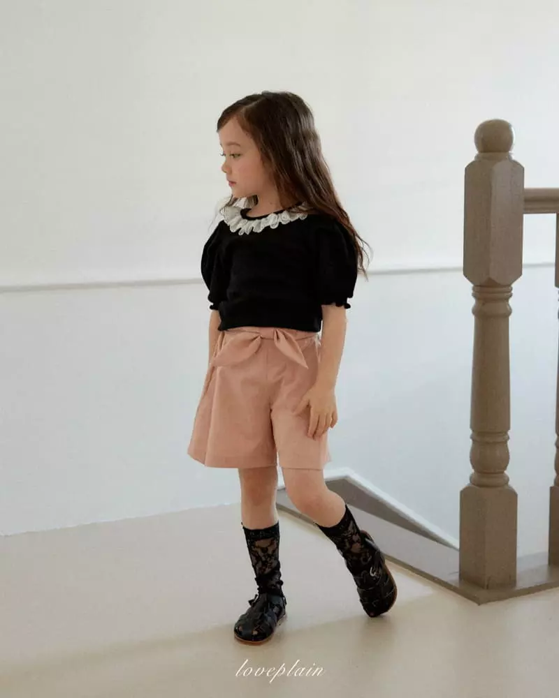 Loveplain - Korean Children Fashion - #designkidswear - Ribbon Shorts - 3
