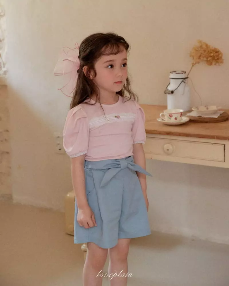 Loveplain - Korean Children Fashion - #kidsstore - Rose Tee - 2