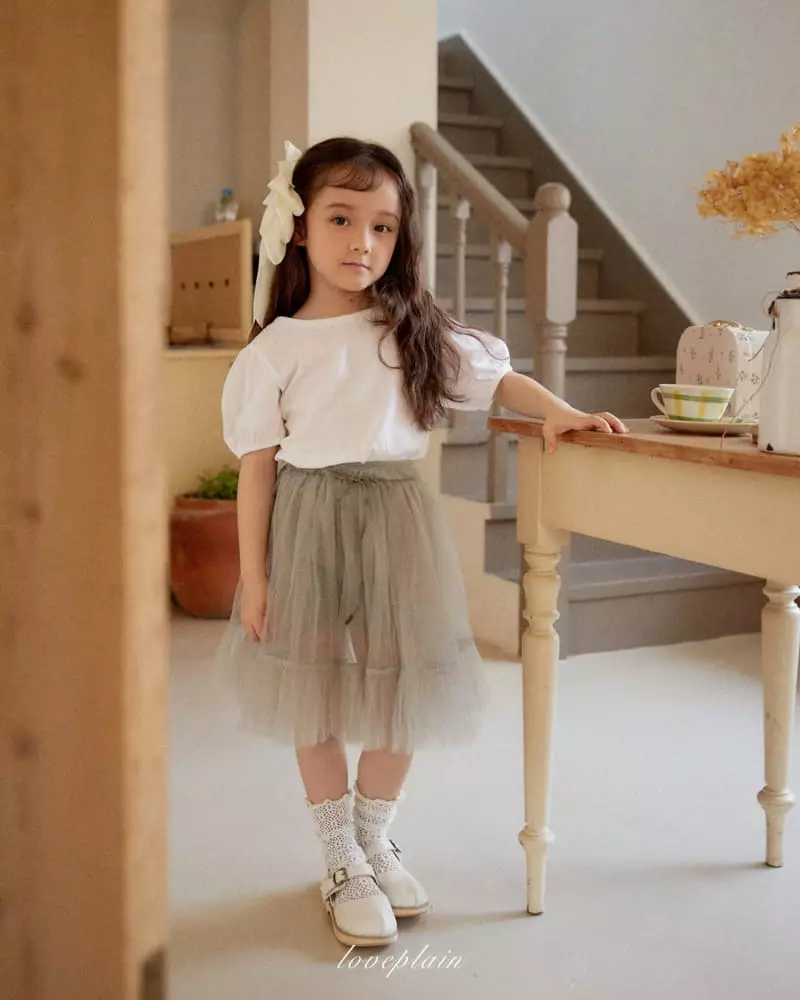 Loveplain - Korean Children Fashion - #kidzfashiontrend - Mignon Tee - 5