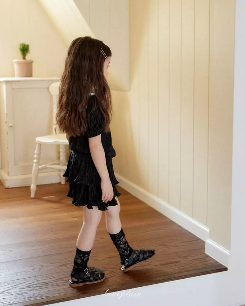 Loveplain - Korean Children Fashion - #prettylittlegirls - Anju Top Bottom Set - 6