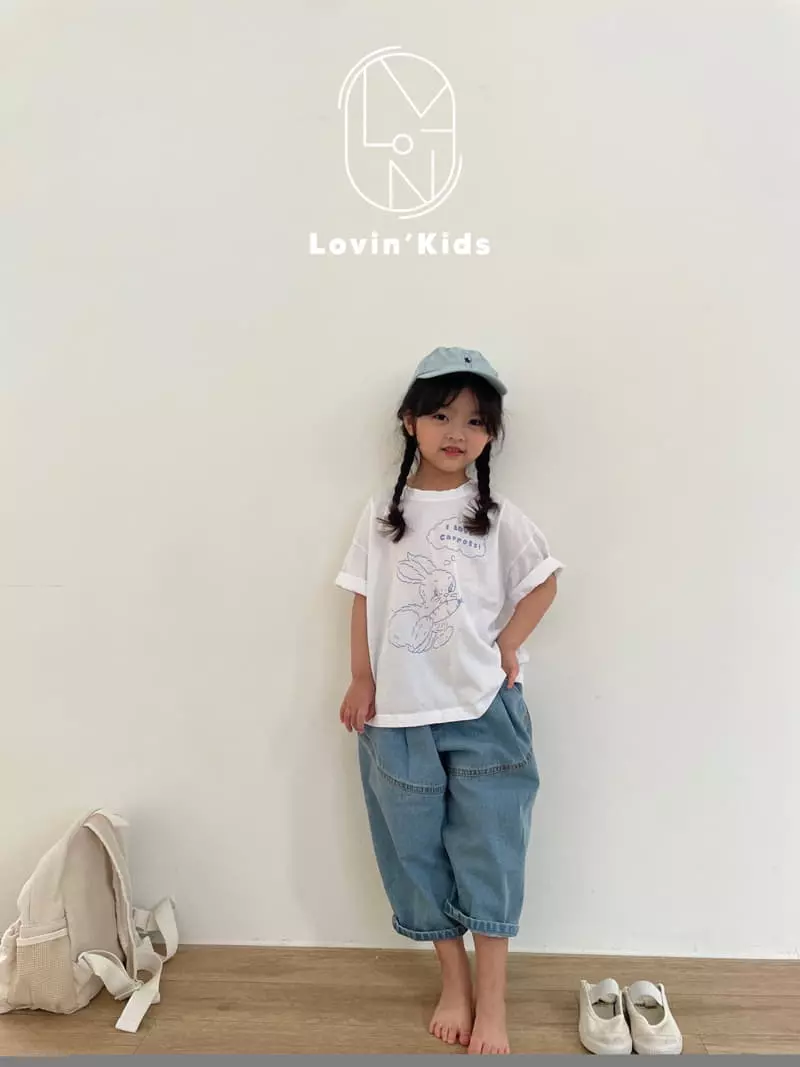 Lovin - Korean Children Fashion - #minifashionista - Rabbit Half Tee with Mom - 6