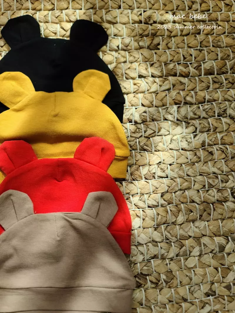 Mac - Korean Baby Fashion - #babyclothing - Bear Bonnet - 3