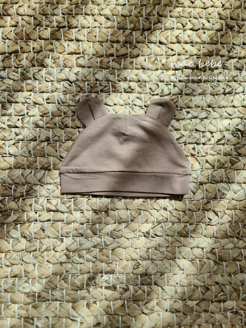Mac - Korean Baby Fashion - #babyoninstagram - Bear Bonnet - 8