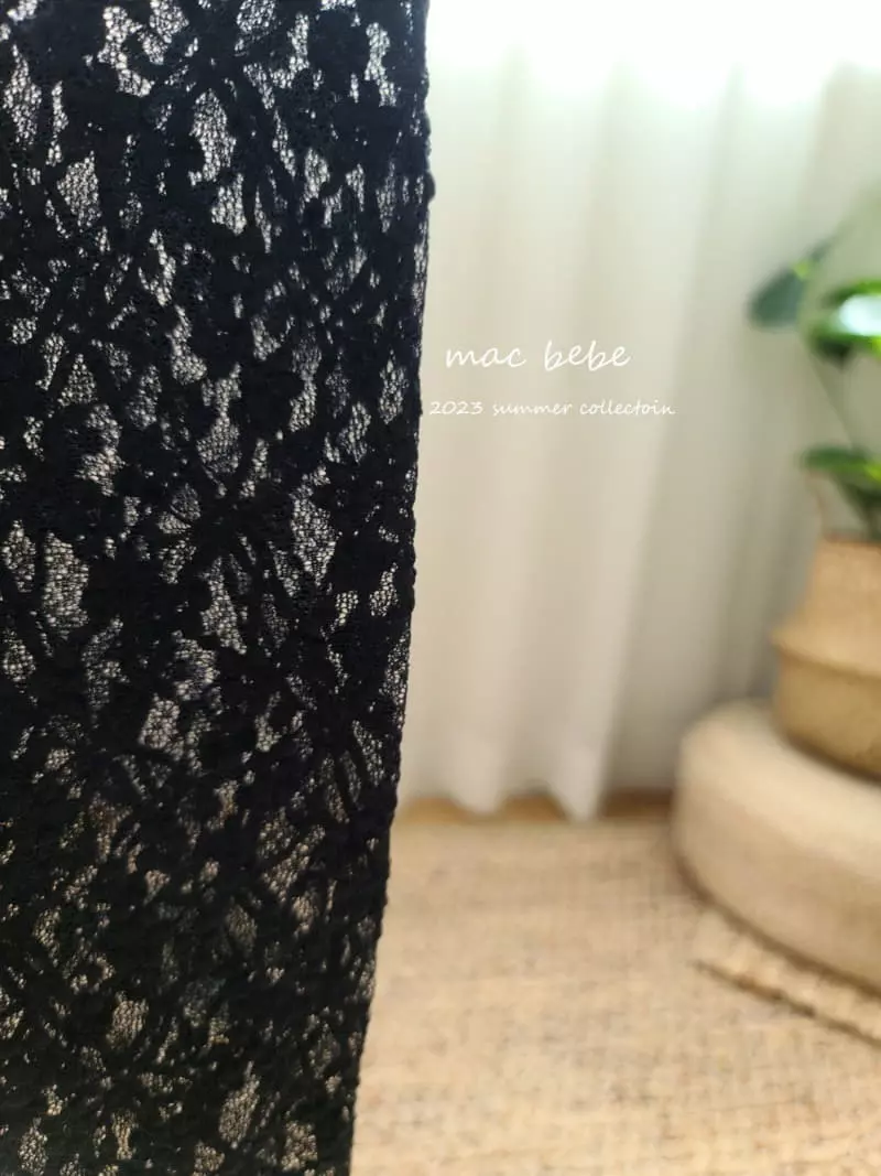 Mac - Korean Baby Fashion - #babyootd - Small Flower Lace Foot Leggings - 5