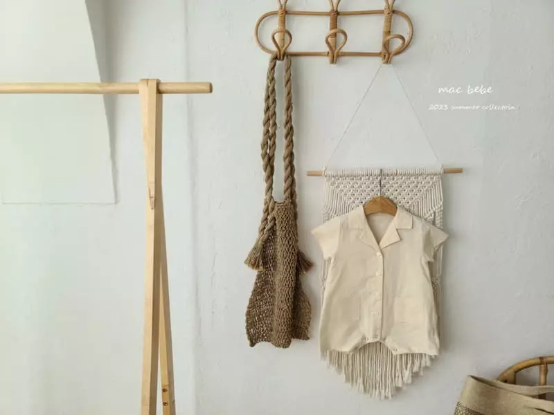 Mac - Korean Baby Fashion - #babyoutfit - Collar Jumpsuit - 2
