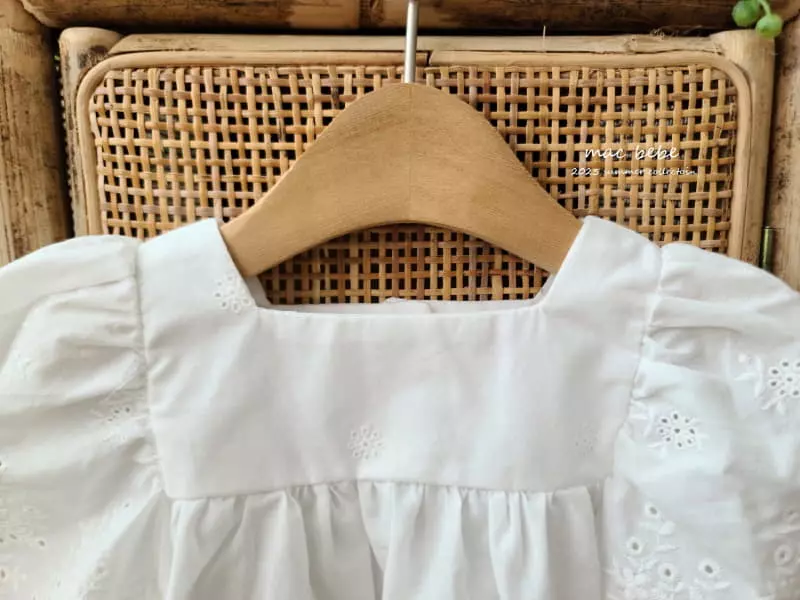 Mac - Korean Baby Fashion - #onlinebabyboutique - Wing Square One-piece - 2