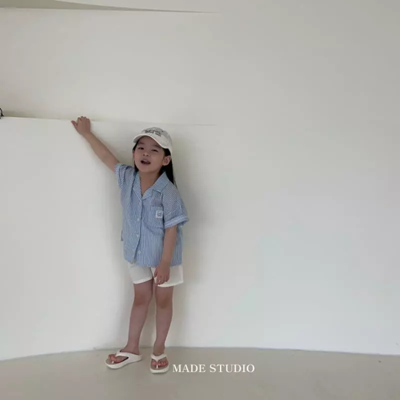 Made Studio - Korean Children Fashion - #childofig - Stripes Shirt - 3