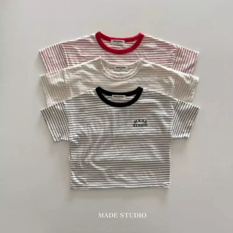 Made Studio - Korean Children Fashion - #discoveringself - May Stripes Tee