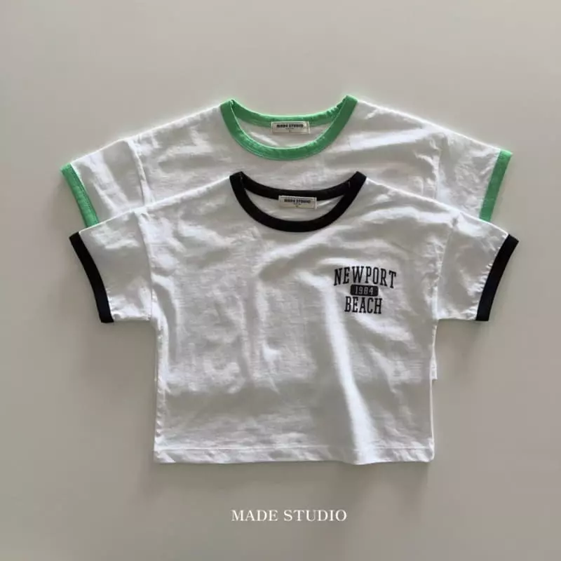 Made Studio - Korean Children Fashion - #fashionkids - Color Point Tee