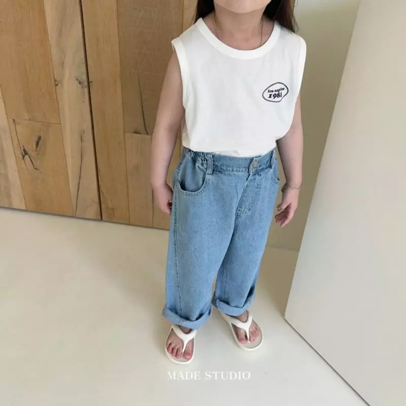 Made Studio - Korean Children Fashion - #minifashionista - Angel Sleeveless - 10