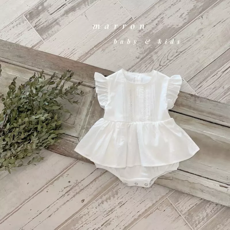 Marron Kid - Korean Baby Fashion - #babyfashion - Aness Bodysuit - 3