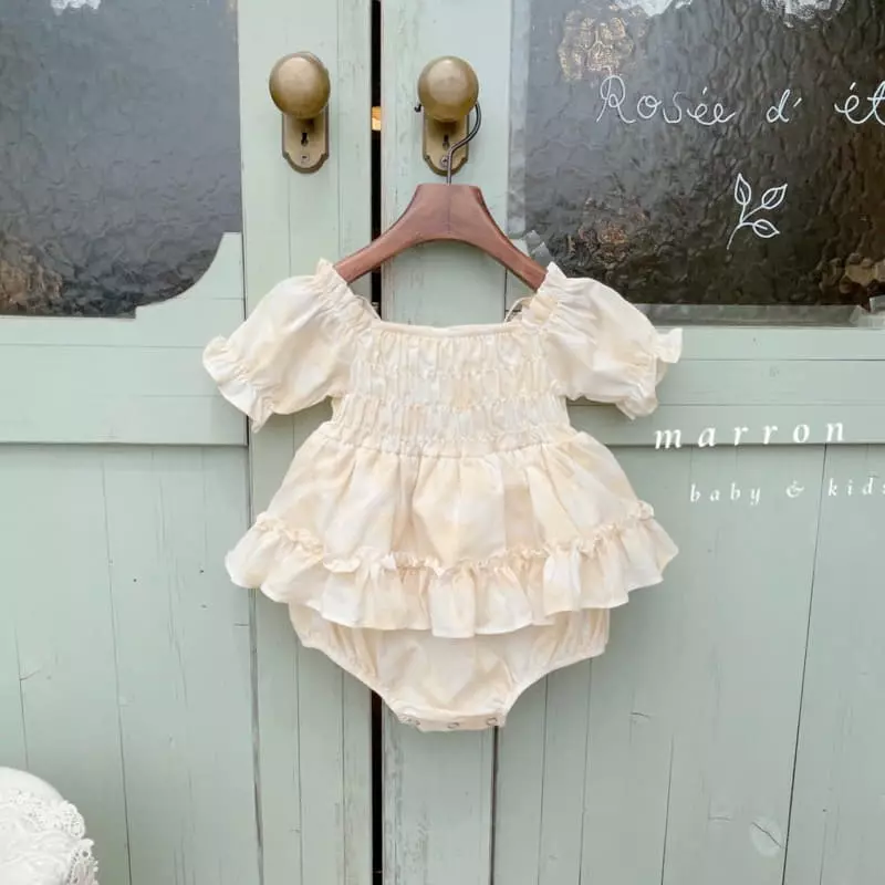 Marron Kid - Korean Baby Fashion - #babyootd - Berona Bodysuit - 7