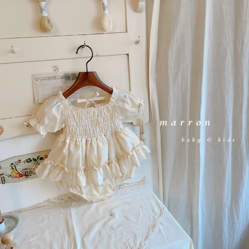 Marron Kid - Korean Baby Fashion - #babyoutfit - Berona Bodysuit - 9