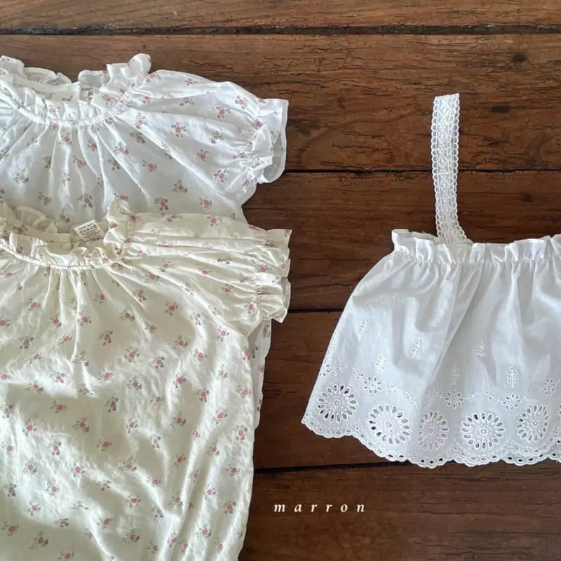 Marron Kid - Korean Baby Fashion - #babywear - Rose Bodysuit - 12