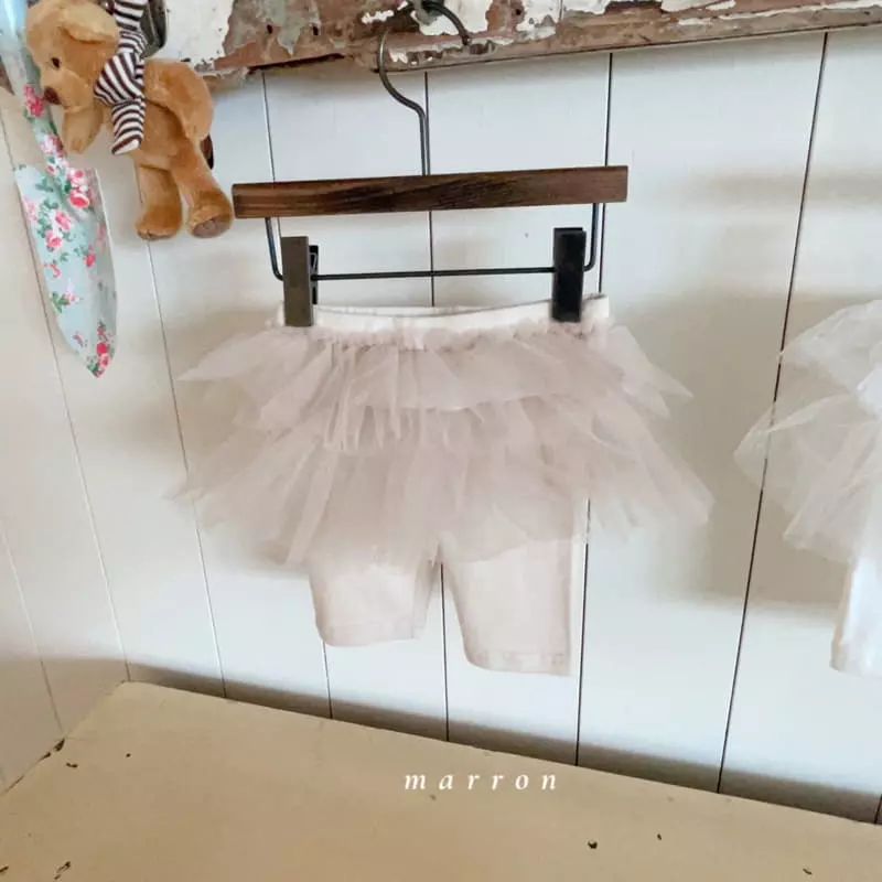 Marron Kid - Korean Children Fashion - #Kfashion4kids - Cancan Leggings