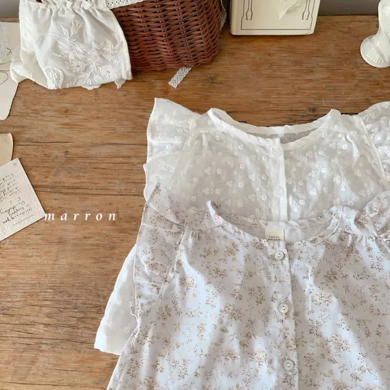 Marron Kid - Korean Children Fashion - #kidzfashiontrend - Candy Blouse - 4